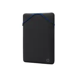 HP Protective - Housse d'ordinateur portable - 15.6" - noir, bleu - pour Laptop 15, 15s Pavilion 15 (2F1X7AA)_3